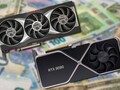 Cards from the Radeon RX 6000 series and GeForce RTX 30 range are still overpriced though. (Image source: AMD/Nvidia/Unsplash - edited)