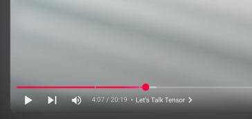Old video controls (Image source: Kristen Spradlin / Notebookcheck)