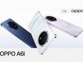 The Oppo A6L is available in white, blue, and pink colorways (Image source: Oppo)