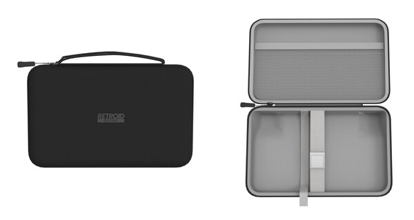 The carrying case is a one-size-fits-all for the Pocket Duo and Pocket Duo Lite.