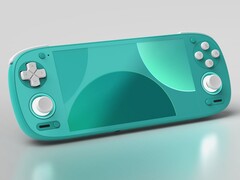 The Retroid Pocket G2 in Turquoise. (Image source: Retroid)
