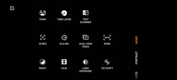 Shooting modes