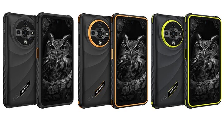The Ulefone Armor X31 Pro comes in Classic Black, Lightsome Green, and Few Orange colorways (Image source: Ulefone)