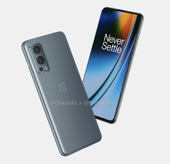 The OnePlus Nord 2 will feature a MediaTek Dimensity 1200 SoC. (Image source: 91Mobiles &amp; OnLeaks)