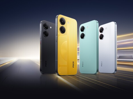 The POCO X8 Pro has an aluminium frame and a plastic back in a range of colours