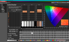 ColorChecker before calibration