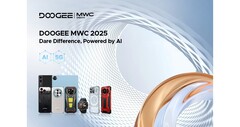 Doogee arrives at MWC 2025. (Image source: Doogee)