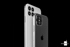 iPhone 12 concept render. (Image source: PhoneArena)