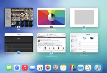 iPadOS 26 Exposé view