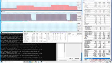 Rerunning the DiskSpd loop test with the much larger Intel NUC heat spreader. The ADATA drive is able to maintain its maximum transfer rate throughout the test unlike with the smaller heat spreader