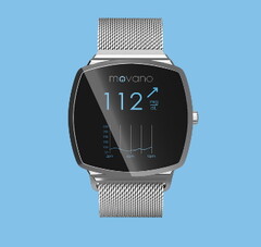 A render of how the Movano smartwatch could look. (Image source: Movano)