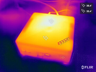 Heat generation top side (load)