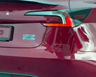 2024 Tesla Model 3 Performance with Ludicrous badge (image: Des Williams/X)