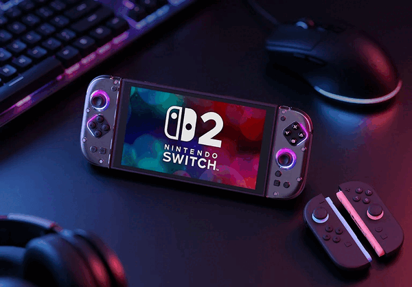 Abxylute's Joy-Con 2 replacement feature RGB lights.