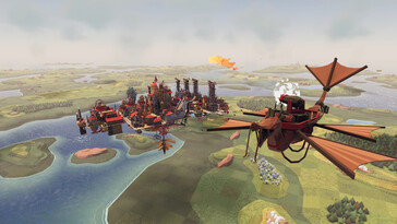 An image showing an attack in Airborne Empire.