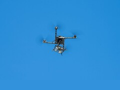 An Alta X drone carrying a custom built simulated Unmanned Aircraft Systems environment payload (Image source: NASA/Brandon Torres Navarette; edited)