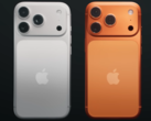 Cosmic Orange is the new signature color for the Apple iPhone 17 Pro phones this generation. (Image source: Apple on YouTube, edited)