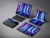 The Asus Zenbook 17 Fold OLED might be getting some competition from Apple next year. (Image source: Asus)