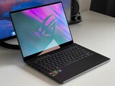The white Asus ROG Zephyrus G14 OLED gaming laptop with an RTX 4070 and AMD Ryzen 9 is now on sale (Image source: Andreas Osthoff)