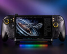 The DG310 maxes out at 5Gbps transfer speed. Pictured: the dock with a gaming handheld on top.