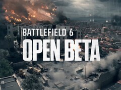 Battlefield 6 open beta banner is shown (Image source: Battlefield YouTube with edits)