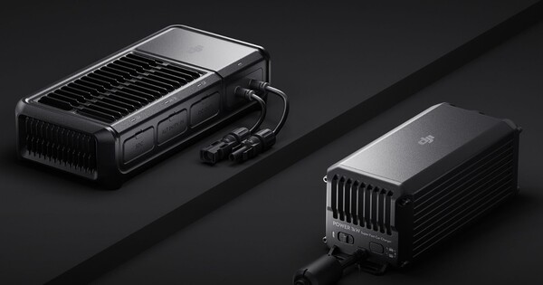 DJI offers two super fast chargers for its DJI Power 1000 power station. (Image source: DJI)