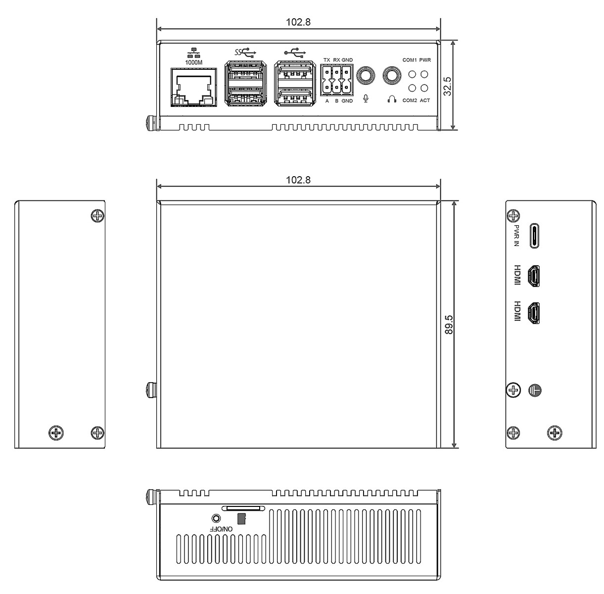 EDATEC ED-IPC3020 : un boitier industriel pour Raspberry Pi 5