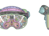 CAD renders of the Quest Pro and its controllers. (Image source: Brad Lynch - edited)