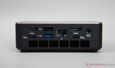 Sapphire Edge AI - Connectors on the back