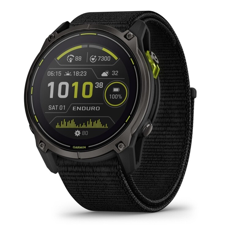 The Garmin Enduro 3 smartwatch. (Image source: WinFuture)