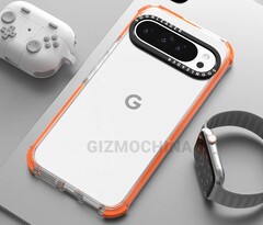The Pixel 9 Pro&#039;s new camera module fits better in protective cases. (Image: Gizmochina)