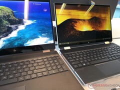 2019 Spectre x360 15 (left) vs. 2020 Spectre x360 15 (right)