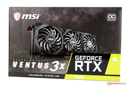 The MSI GeForce RTX 3070 Ventus 3X OC - provided by MSI Taiwan