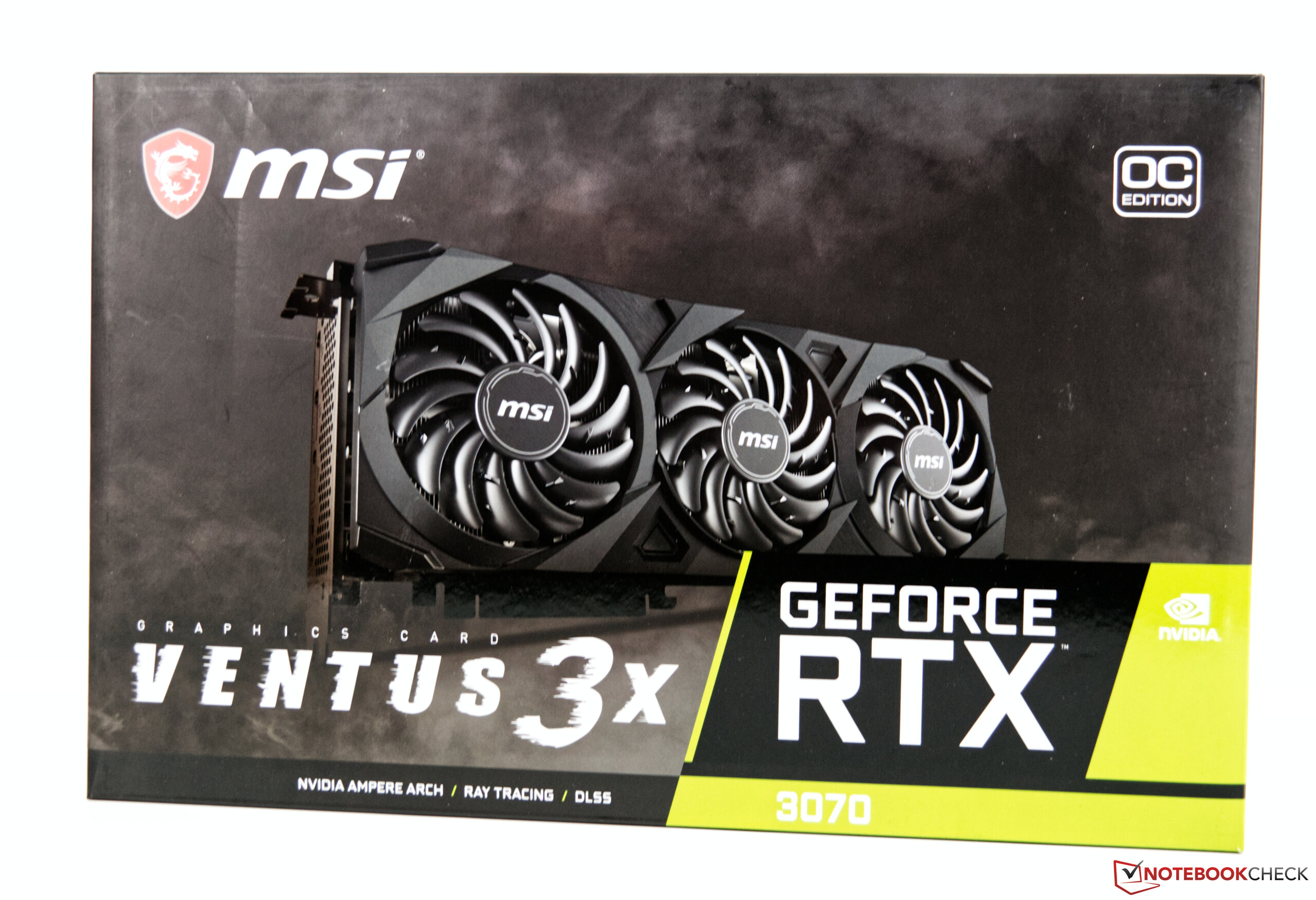 MSI GeForce RTX 3070 Ventus 3X OC desktop graphics card in review