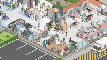 An image showing gameplay in Project Hospital.