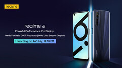 Realme will launch the Realme 6i on July 24 in India