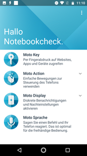 Software Motorola Moto X4