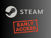 Banner showing Steam logo with early access stamp (Image source: Steam with edits)