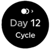 Withings has improved the UI of cycle updates. (Image source: Withings)