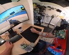 YouTuber Basically Homeless achieves reaction times of 100 ms with his neuromuscular aim-assist system. (Image source: Basically Homeless via YouTube)