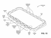 The upcoming Apple iPhone's screen could double up as the speaker. (Source: USPTO)