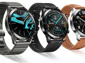 The so-called Mate Watch will succeed the Watch GT 2, pictured. (Image source: Huawei)