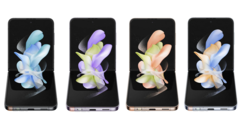 New renders of the Samsung Galaxy Z Fold4 and Galaxy Z Flip4 have shown up online (image via 91mobiles)