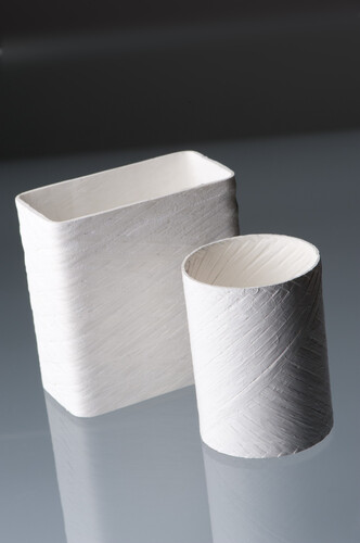 Tubes made from the oxide ceramic fiber composite material O-CMC (Image source: Fraunhofer)