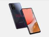 This may be the Galaxy A72. (Source: Voice)