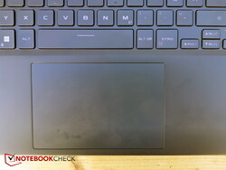 The large touchpad