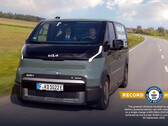 The Kia PV5 Cargo van that set the Guinness range record. (Image source: Kia)