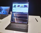 The ThinkPad X1 Fold 2022 grew in size (image: Notebookcheck)