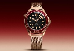 The Omega Seamaster Diver 300M Bronze gold and Burgundy Edition has launched in the US (Image source: Omega)