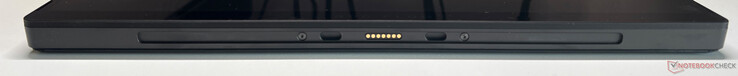 Bottom: Connector for keyboard cover